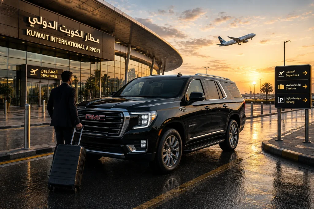 توصيل مطار الكويت